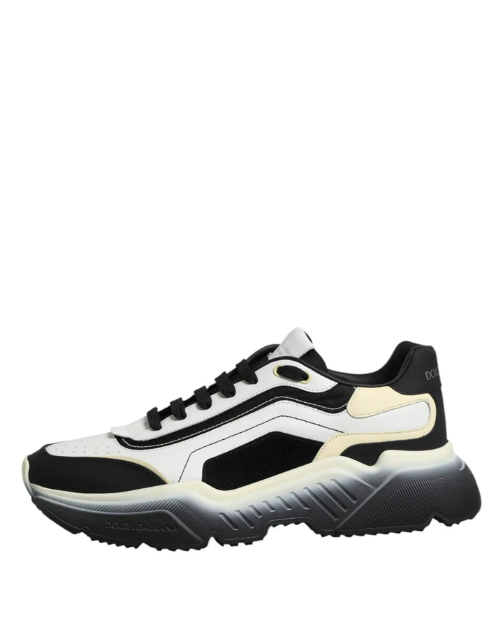 Dolce &amp; Gabbana Sample Sale | Dolce &amp; Gabbana White Black Daymaster Two Tone Sneaker Shoes - | Designer outlet