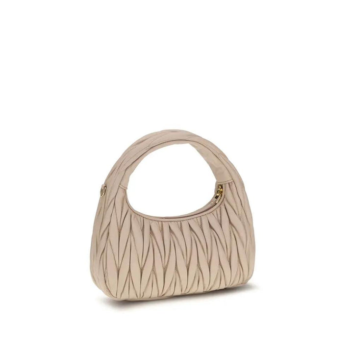 Miu Miu Sample Sale | Miu Miu Beige Calf Leather Bos Taurus Handbag - | Designer outlet
