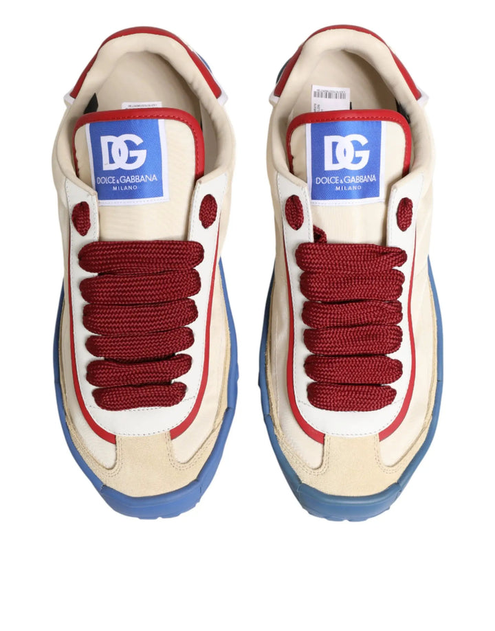 Dolce &amp; Gabbana Sample Sale | Dolce &amp; Gabbana Multicolor Old Runner Lace-Up Sneakers Shoes - | Designer outlet