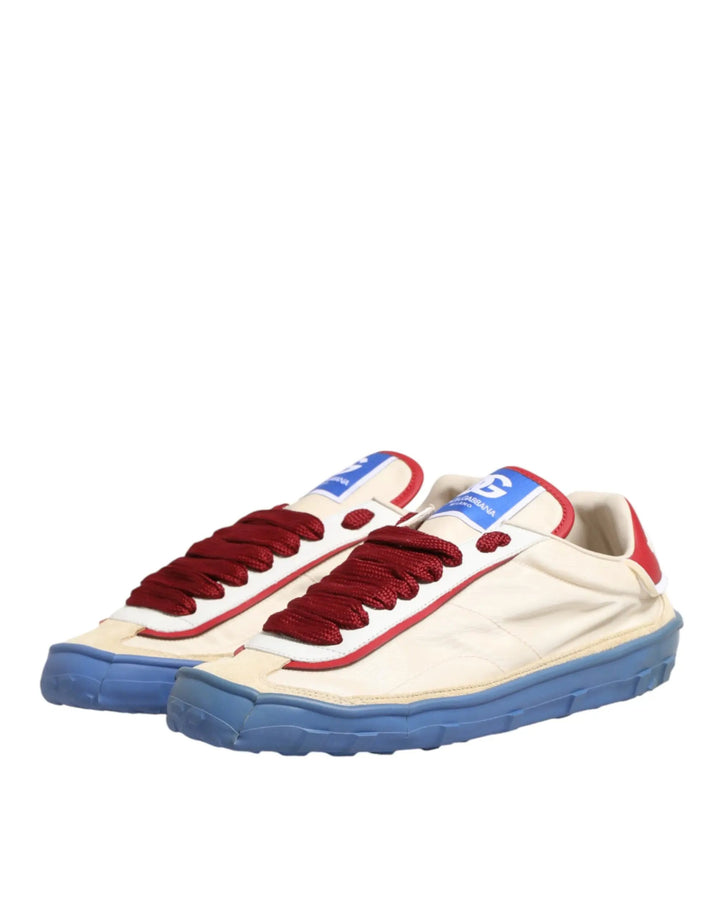 Dolce &amp; Gabbana Sample Sale | Dolce &amp; Gabbana Multicolor Old Runner Lace-Up Sneakers Shoes - | Designer outlet