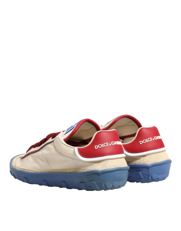 Dolce &amp; Gabbana Sample Sale | Dolce &amp; Gabbana Multicolor Old Runner Lace-Up Sneakers Shoes - | Designer outlet
