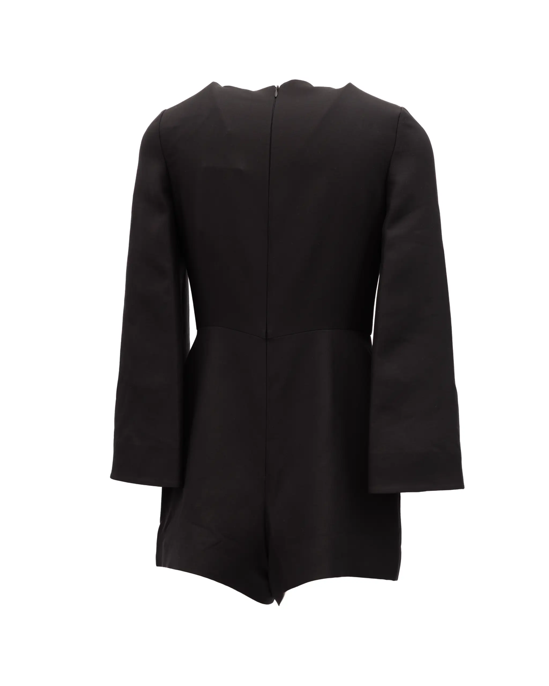 Valentino Garavani Sample Sale | Valentino Garavani Black Mini Dress with Flared Sleeves - | Designer outlet