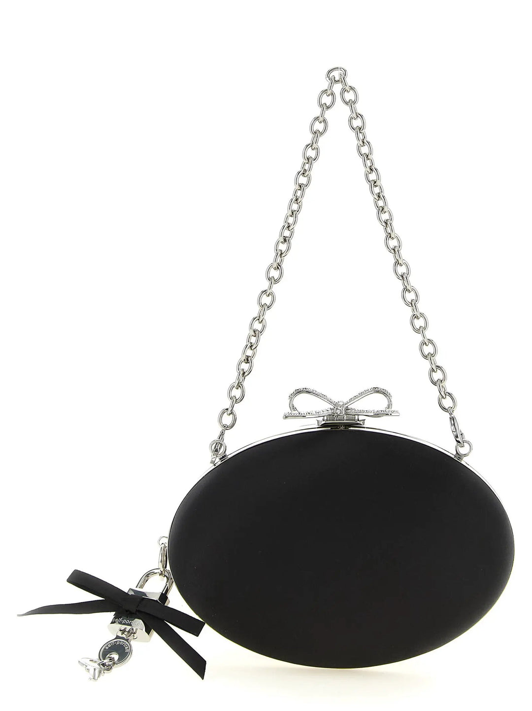 Self-Portrait Sample Sale | Self-Portrait Black Polyester Clutch Bag - | Designer outlet