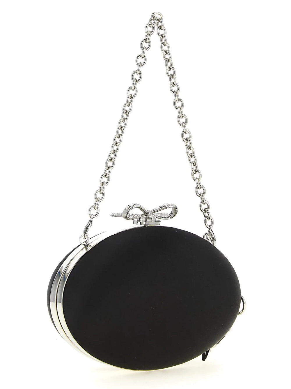 Self-Portrait Sample Sale | Self-Portrait Black Polyester Clutch Bag - | Designer outlet