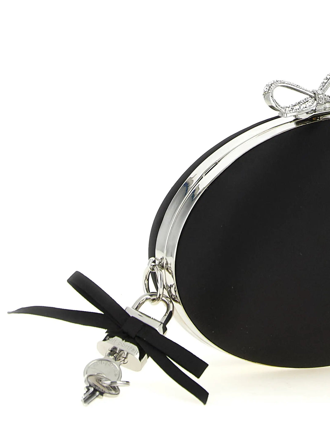 Self-Portrait Sample Sale | Self-Portrait Black Polyester Clutch Bag - | Designer outlet