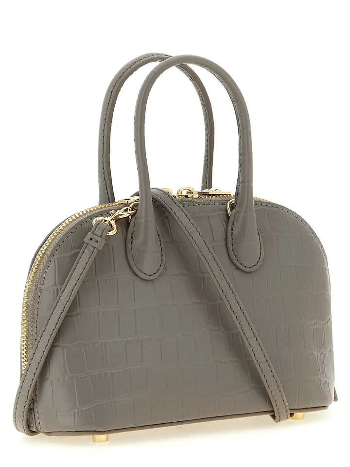 Self-Portrait Sample Sale | Self-Portrait Gray Cowhide Handbag - | Designer outlet