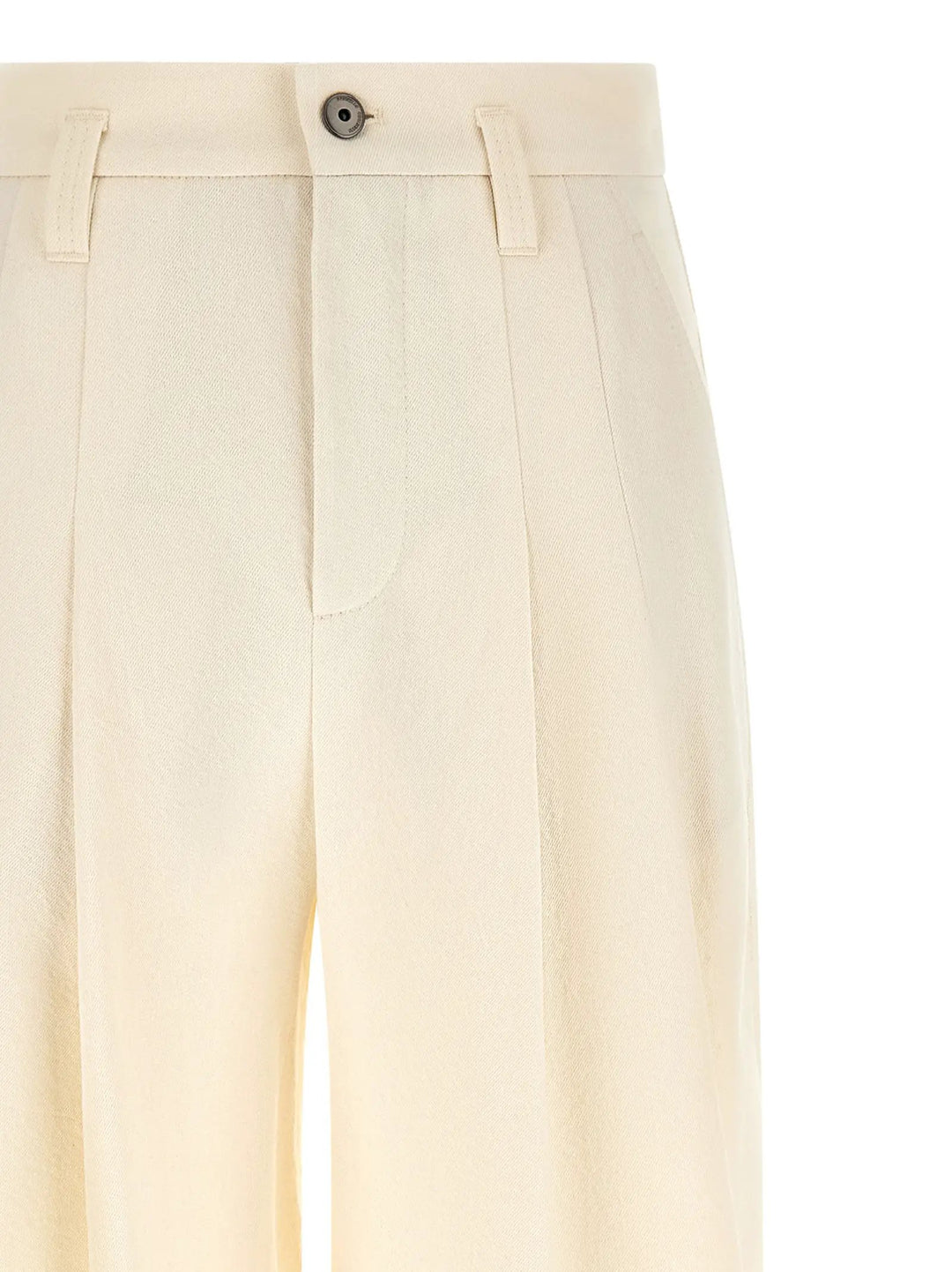Brunello Cucinelli Sample Sale | Brunello Cucinelli White Cotton Casual Pants - | Designer outlet