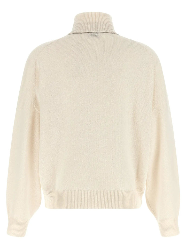 Brunello Cucinelli Sample Sale | Brunello Cucinelli White Cashmere Cardigan - | Designer outlet