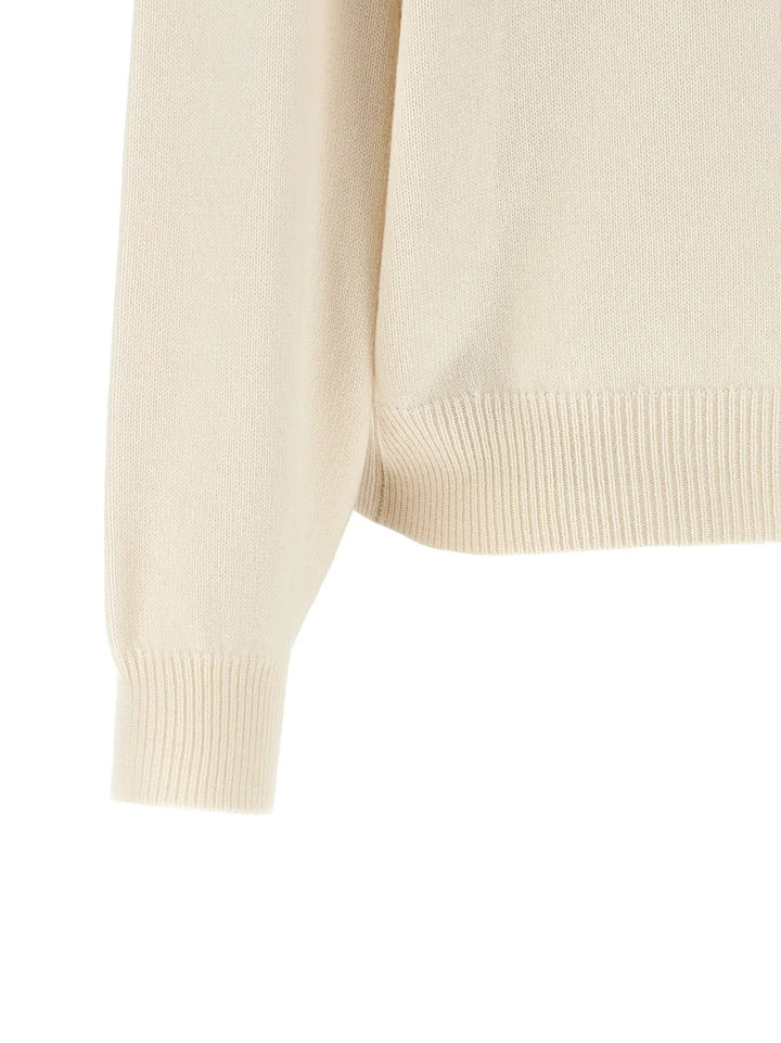 Brunello Cucinelli Sample Sale | Brunello Cucinelli White Cashmere Cardigan - | Designer outlet