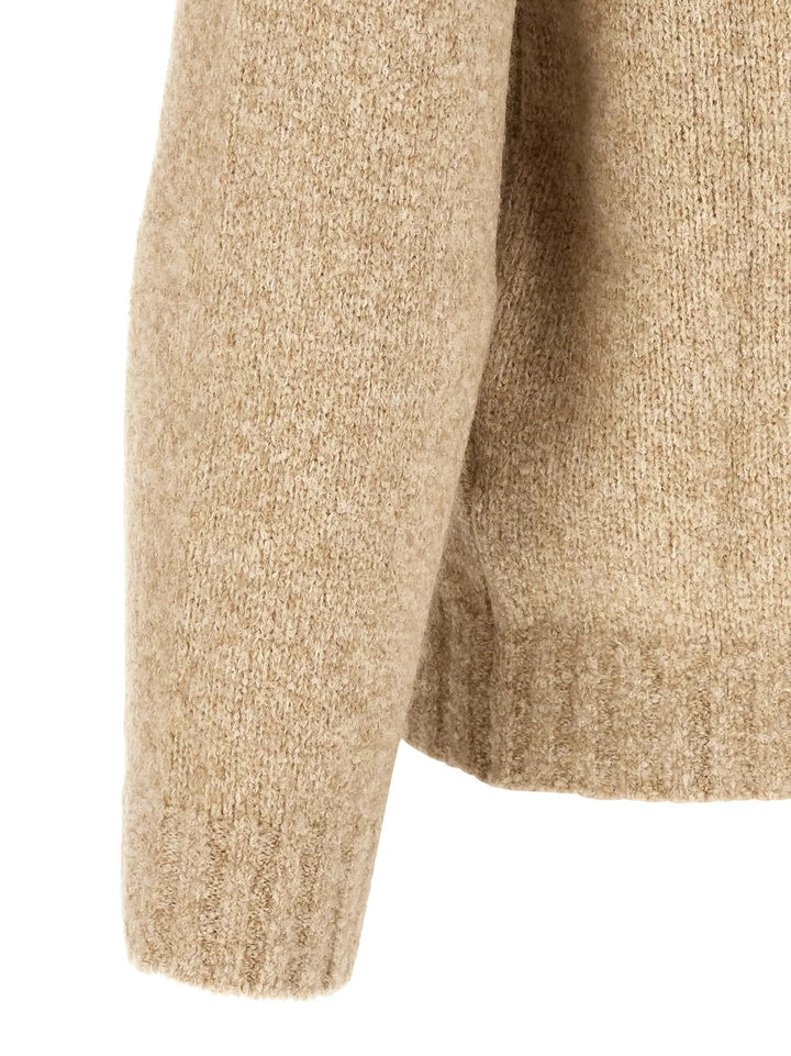 Brunello Cucinelli Sample Sale | Brunello Cucinelli Beige Virgin Wool Cardigan - | Designer outlet