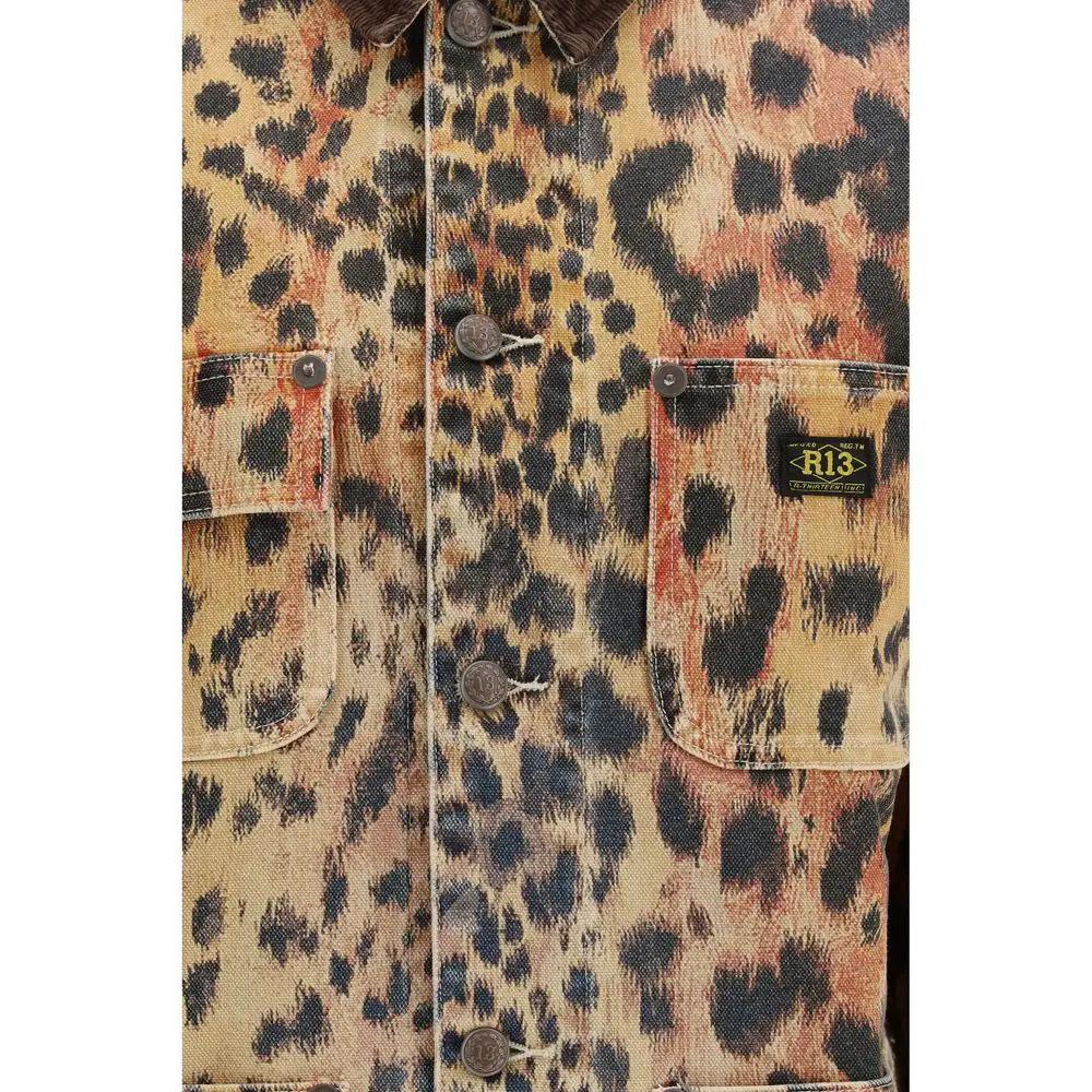R13 Sample Sale | R13 Multicolor Cotton Full-Length Jacket - | Designer outlet