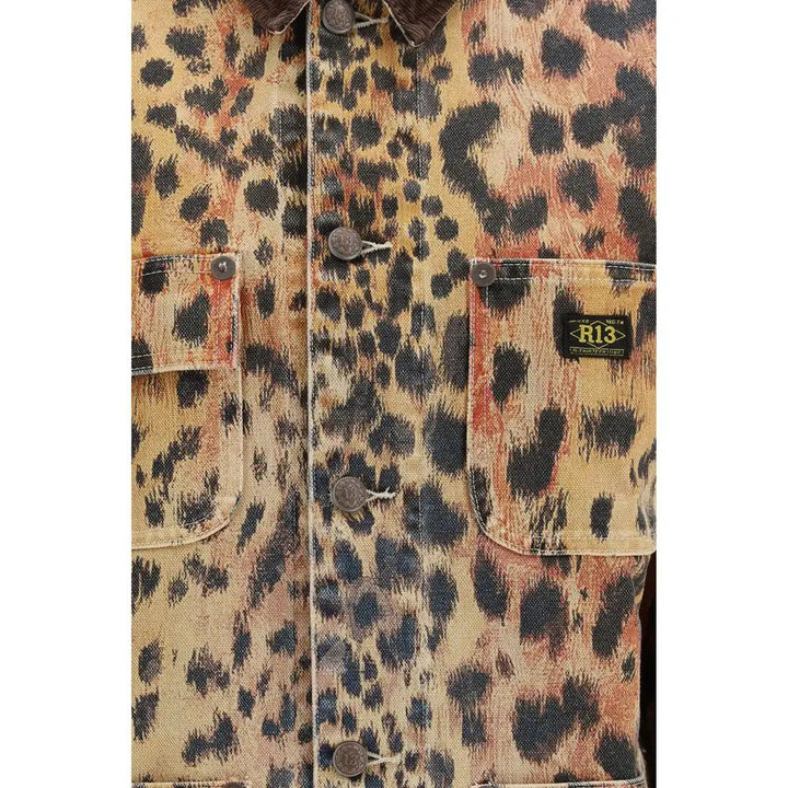 R13 Sample Sale | R13 Multicolor Cotton Full-Length Jacket - | Designer outlet