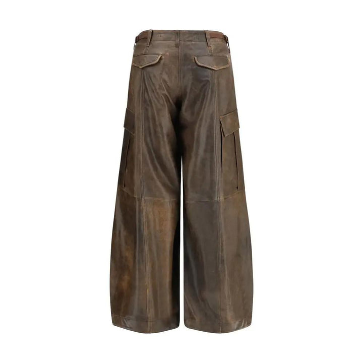 R13 Sample Sale | R13 Brown Lamb Ovis Aries Cargo Pants - | Designer outlet