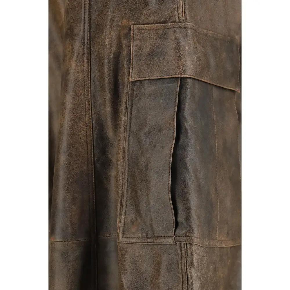 R13 Sample Sale | R13 Brown Lamb Ovis Aries Cargo Pants - | Designer outlet