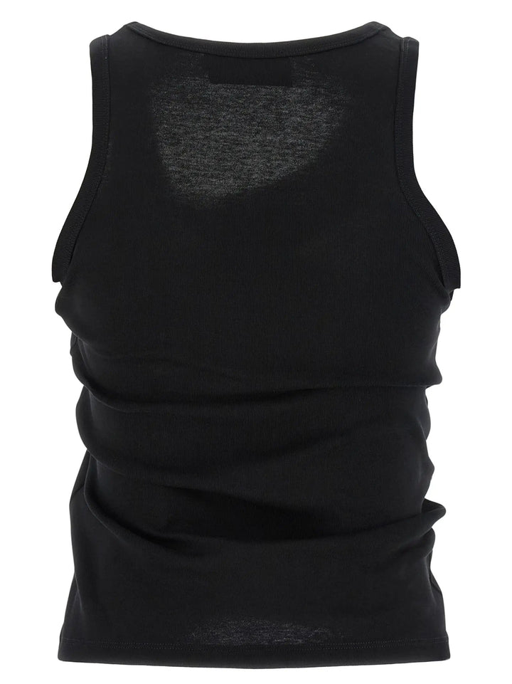 Coperni Sample Sale | Coperni Black Cotton Tank Tops - | Designer outlet