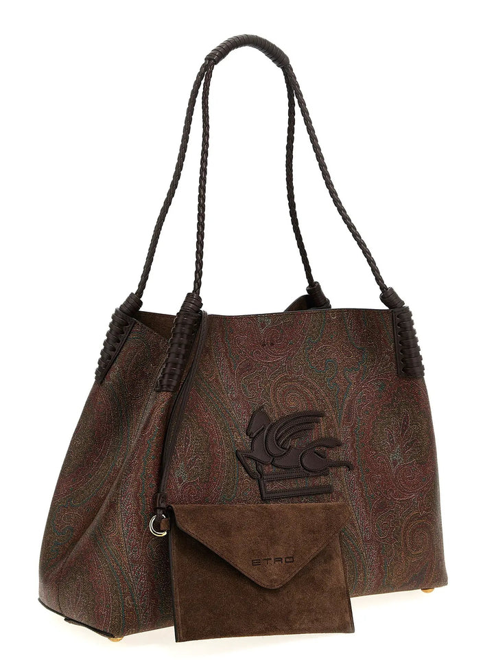 Etro Sample Sale | Etro Brown Cotton Tote Bag - | Designer outlet