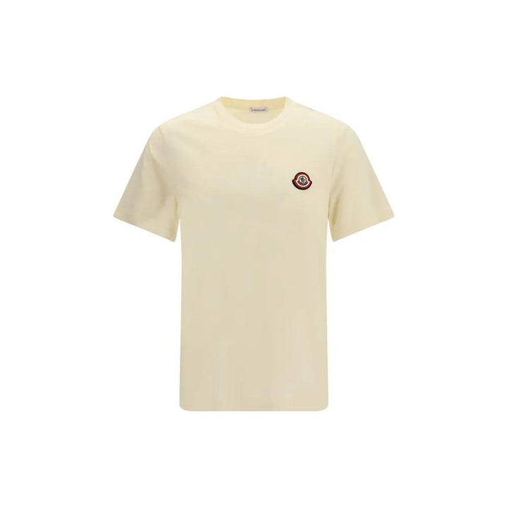 Moncler Sample Sale | Moncler Beige Cotton T-Shirt - | Designer outlet