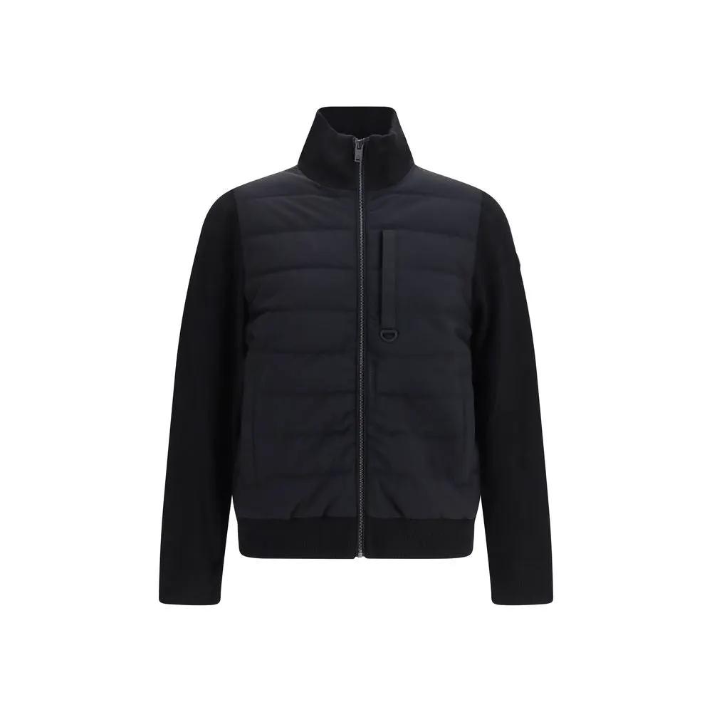 Moose Knuckles Sample Sale | Moose Knuckles Black Viscose Full-Length Jacket - | Designer outlet
