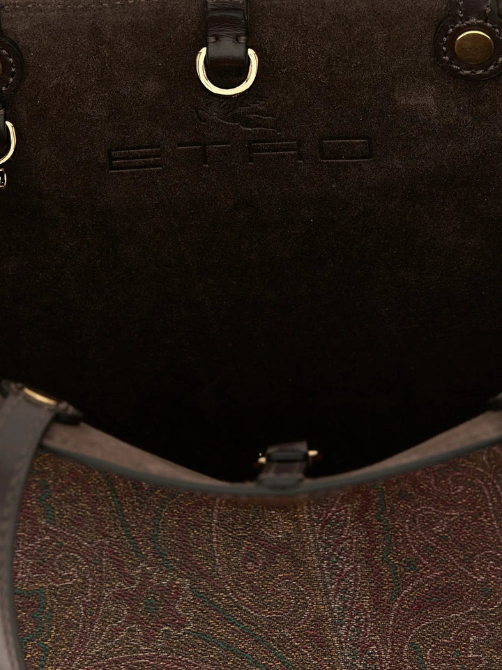 Etro Sample Sale | Etro Brown Cotton Tote Bag - | Designer outlet