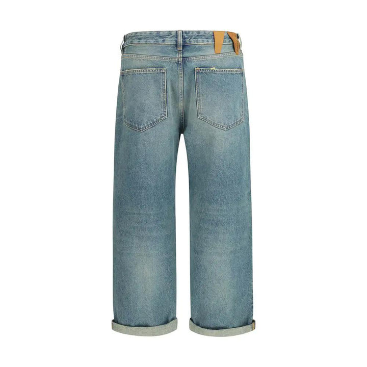 Darkpark Sample Sale | Darkpark Blue Cotton Boyfriend Jeans - | Designer outlet