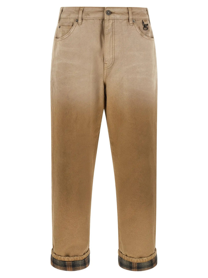 Golden Goose Sample Sale | Golden Goose Beige Cotton Casual Pants - | Designer outlet