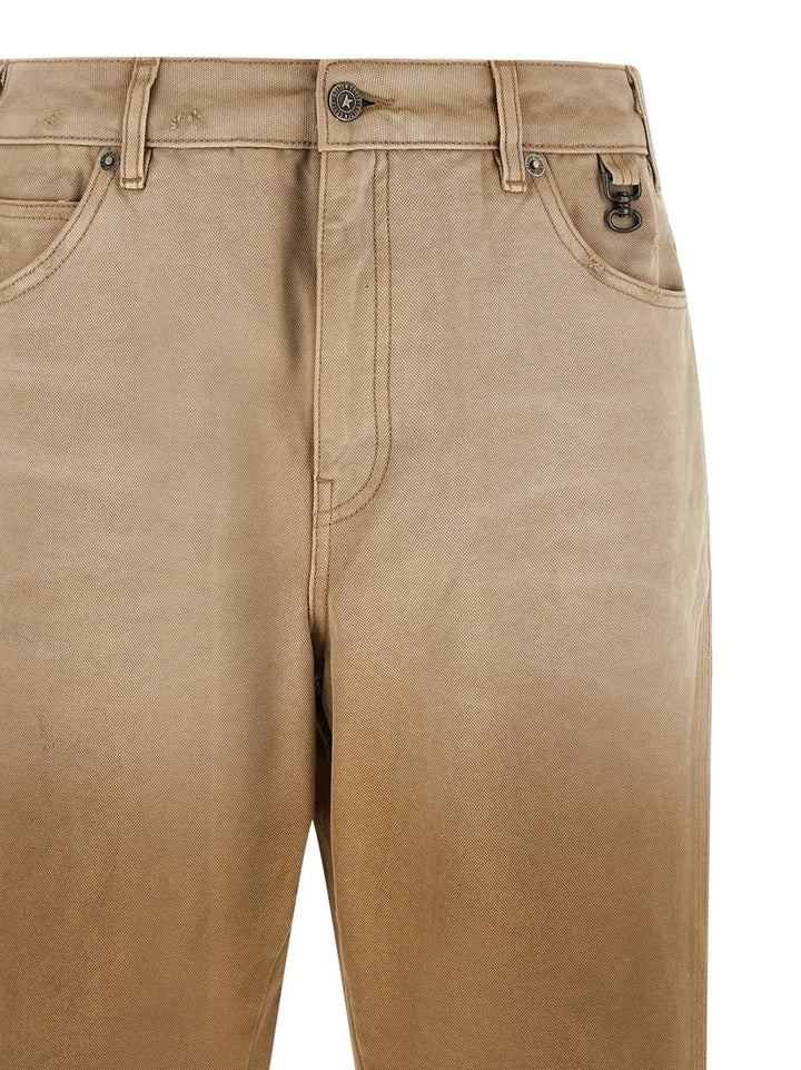 Golden Goose Sample Sale | Golden Goose Beige Cotton Casual Pants - | Designer outlet