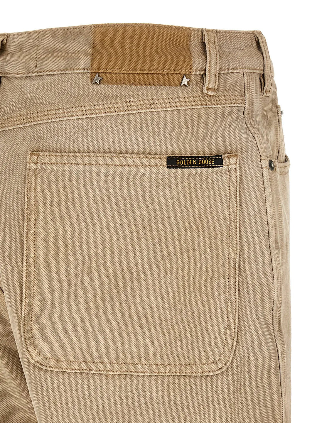 Golden Goose Sample Sale | Golden Goose Beige Cotton Casual Pants - | Designer outlet