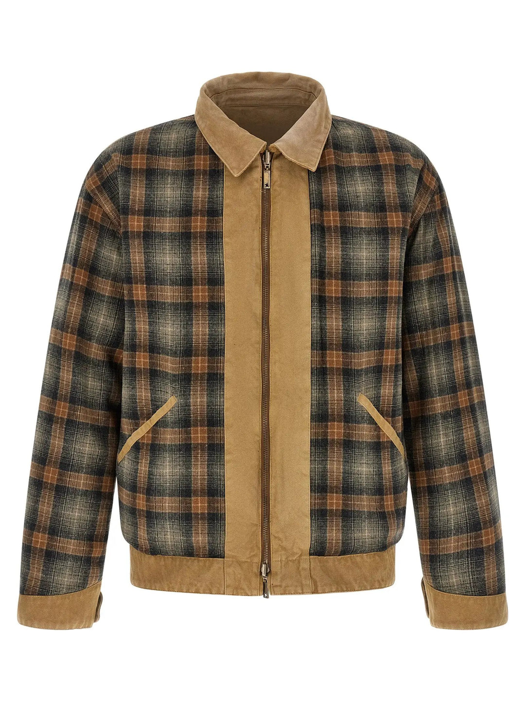 Golden Goose Sample Sale | Golden Goose Beige Cotton Shell Jacket - | Designer outlet