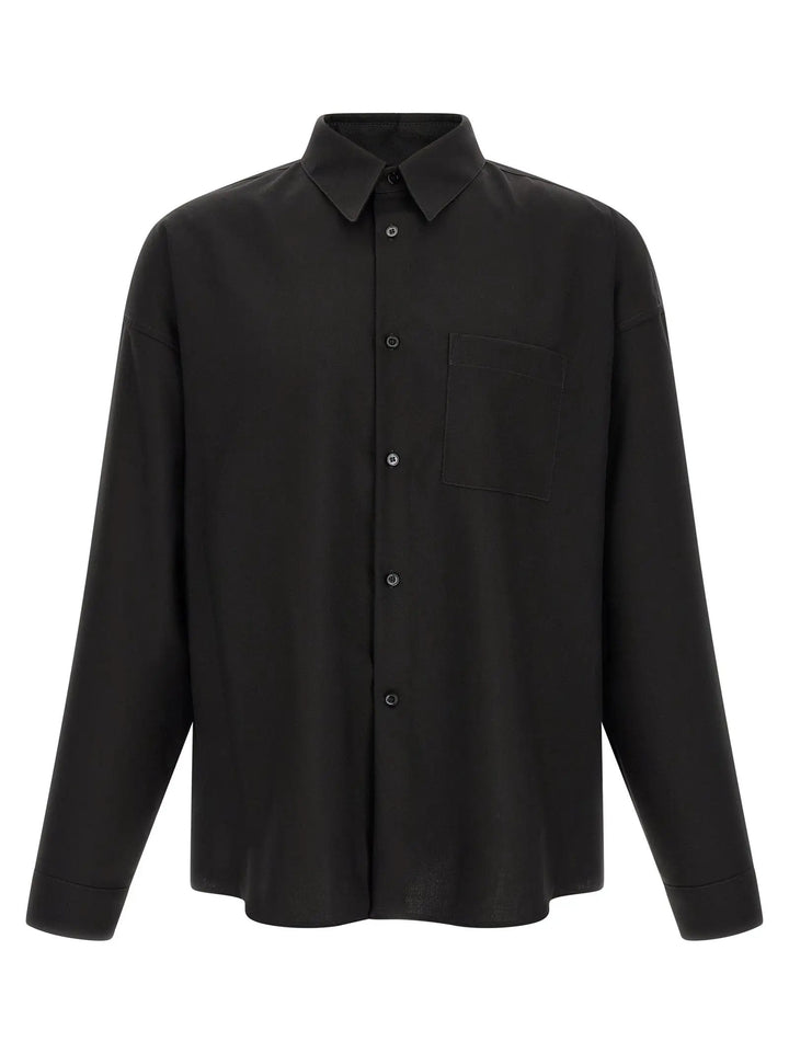 Marni Sample Sale | Marni Black Virgin Wool Blouse - | Designer outlet