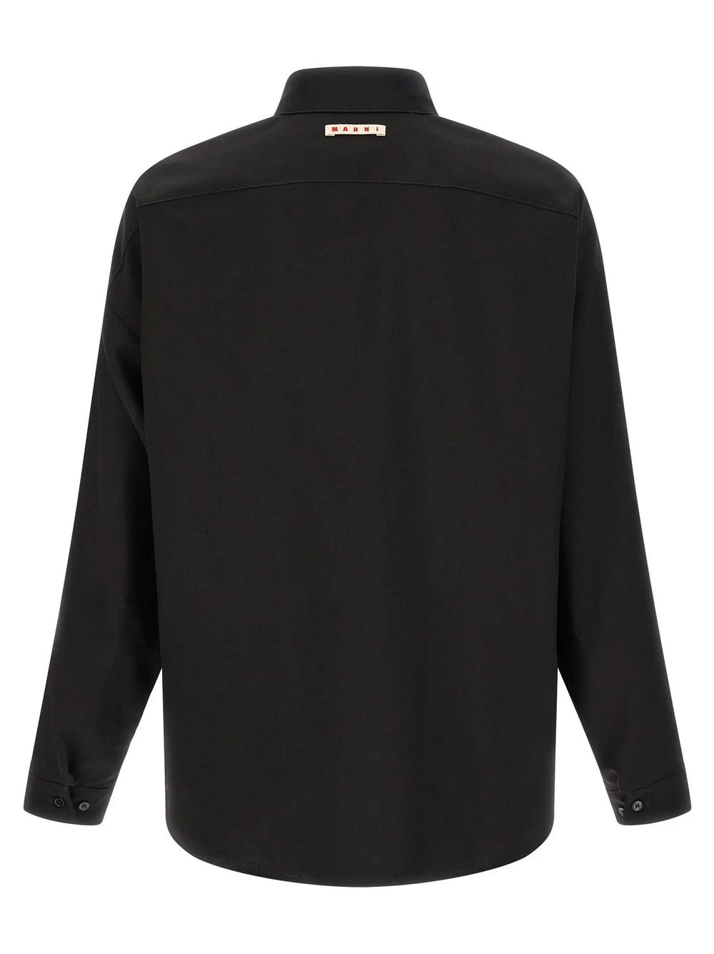 Marni Sample Sale | Marni Black Virgin Wool Blouse - | Designer outlet