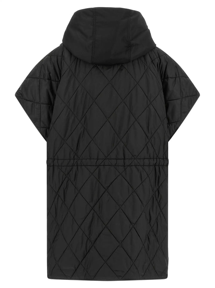 Max Mara Sample Sale | Max Mara Black Polyamide Sleeveless Jacket - | Designer outlet