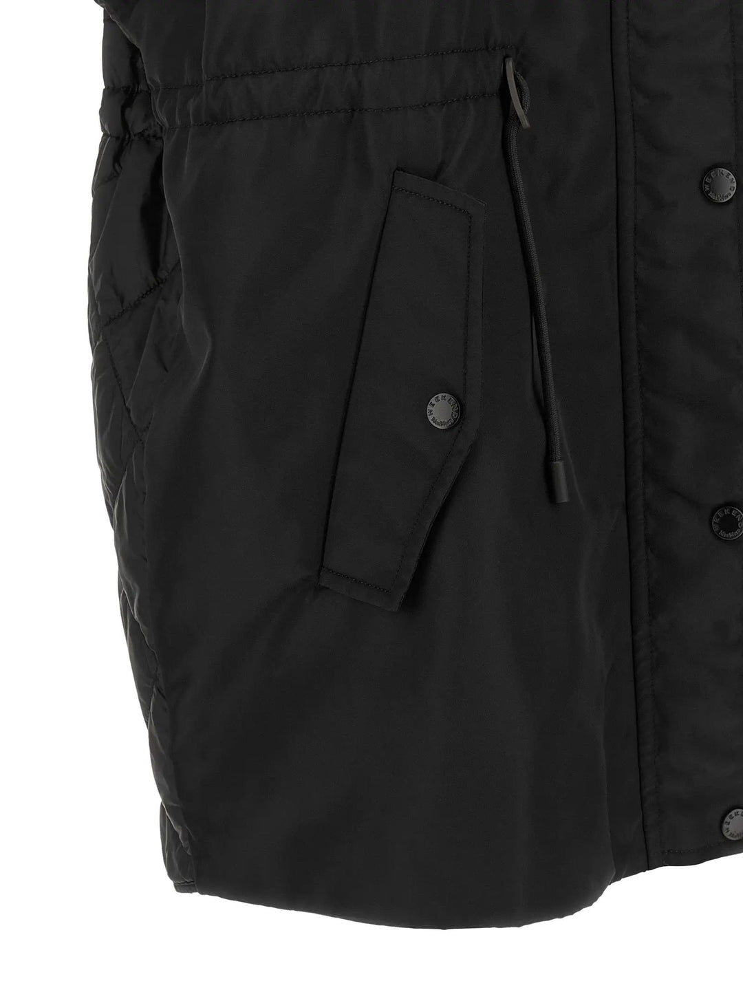 Max Mara Sample Sale | Max Mara Black Polyamide Sleeveless Jacket - | Designer outlet