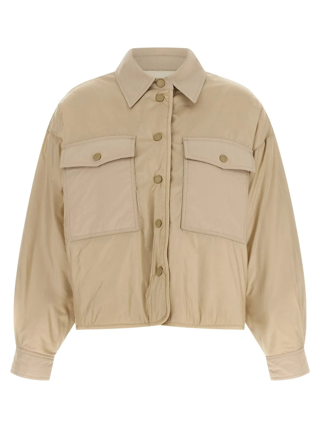 Max Mara Sample Sale | Max Mara Beige Polyester Full-Length Jacket - | Designer outlet