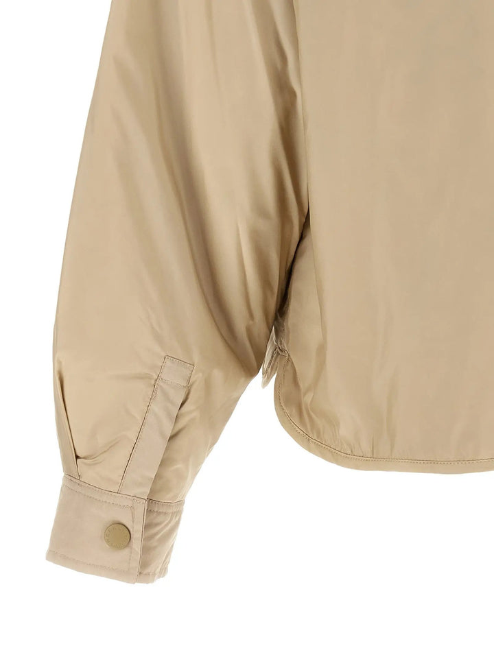 Max Mara Sample Sale | Max Mara Beige Polyester Full-Length Jacket - | Designer outlet