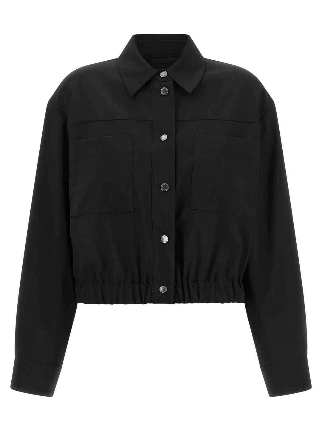 Max Mara Sample Sale | Max Mara Black Wool Full-Length Jacket - | Designer outlet