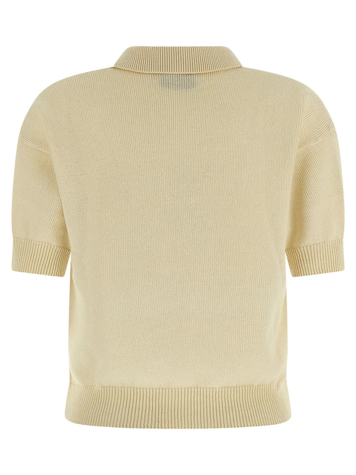 Max Mara Sample Sale | Max Mara Beige Cotton Cardigan - | Designer outlet
