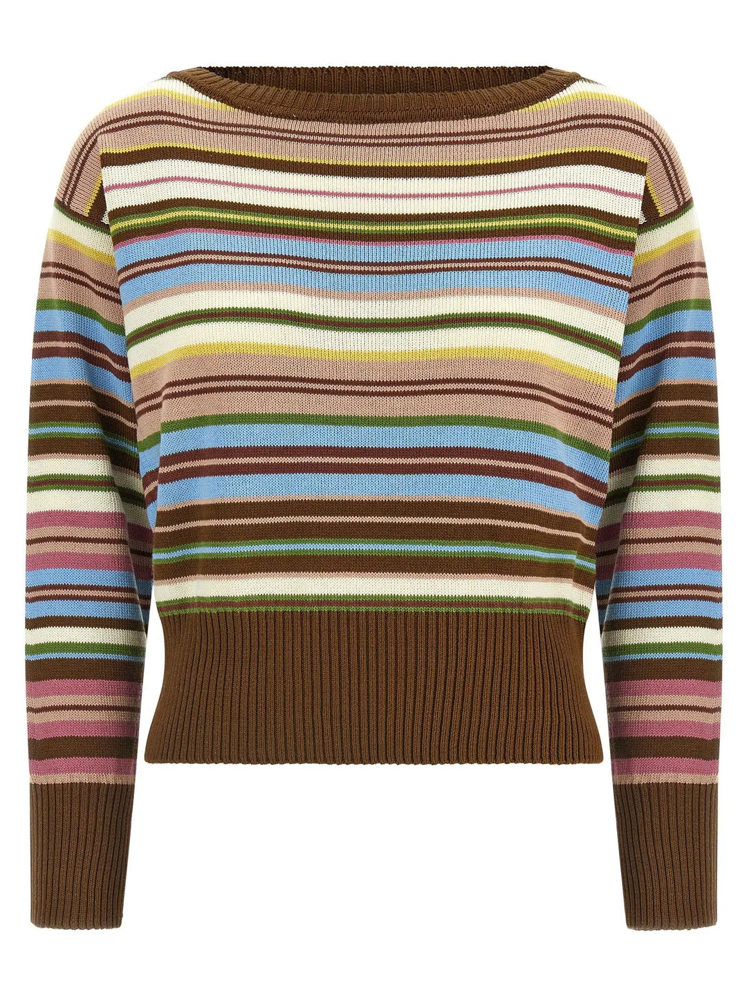 Max Mara Sample Sale | Max Mara Multicolor Cotton Cardigan - | Designer outlet