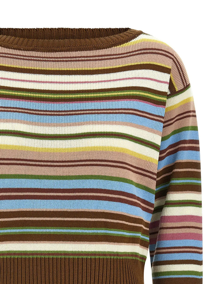 Max Mara Sample Sale | Max Mara Multicolor Cotton Cardigan - | Designer outlet