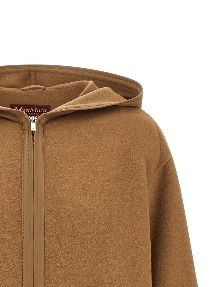 Max Mara Sample Sale | Max Mara Beige Virgin Wool Coat - | Designer outlet