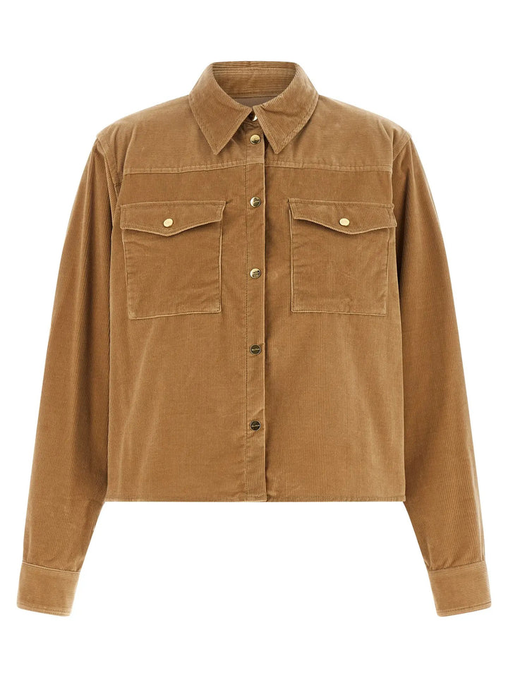 Max Mara Sample Sale | Max Mara Beige Cotton Denim Jacket - | Designer outlet