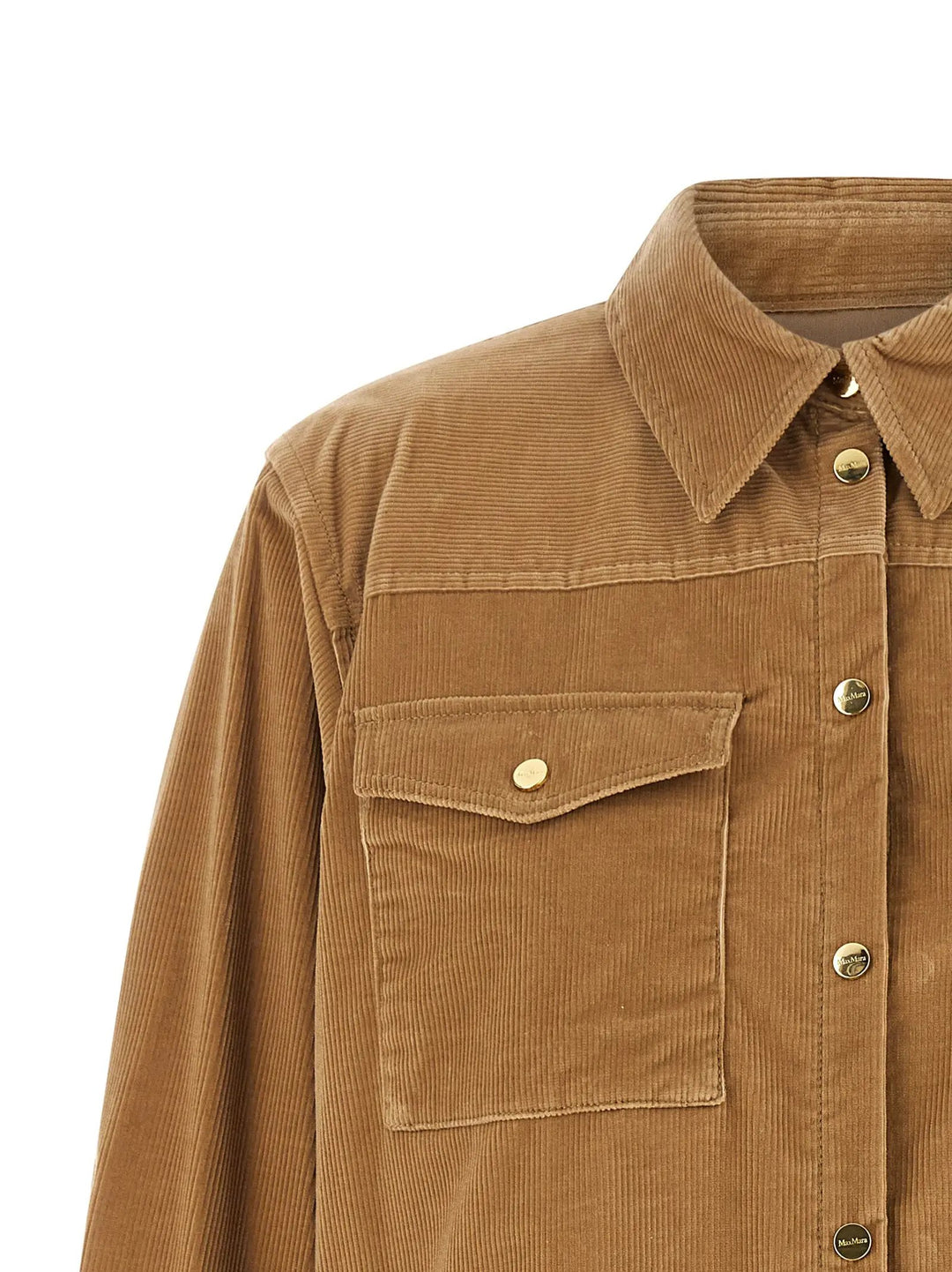 Max Mara Sample Sale | Max Mara Beige Cotton Denim Jacket - | Designer outlet