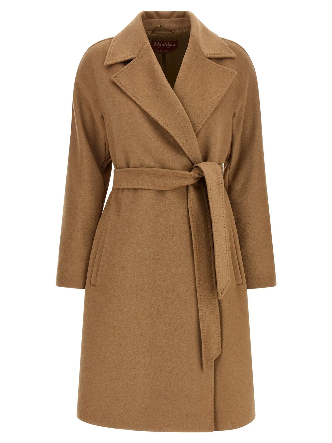 Max Mara Sample Sale | Max Mara Beige Wool Coat - | Designer outlet