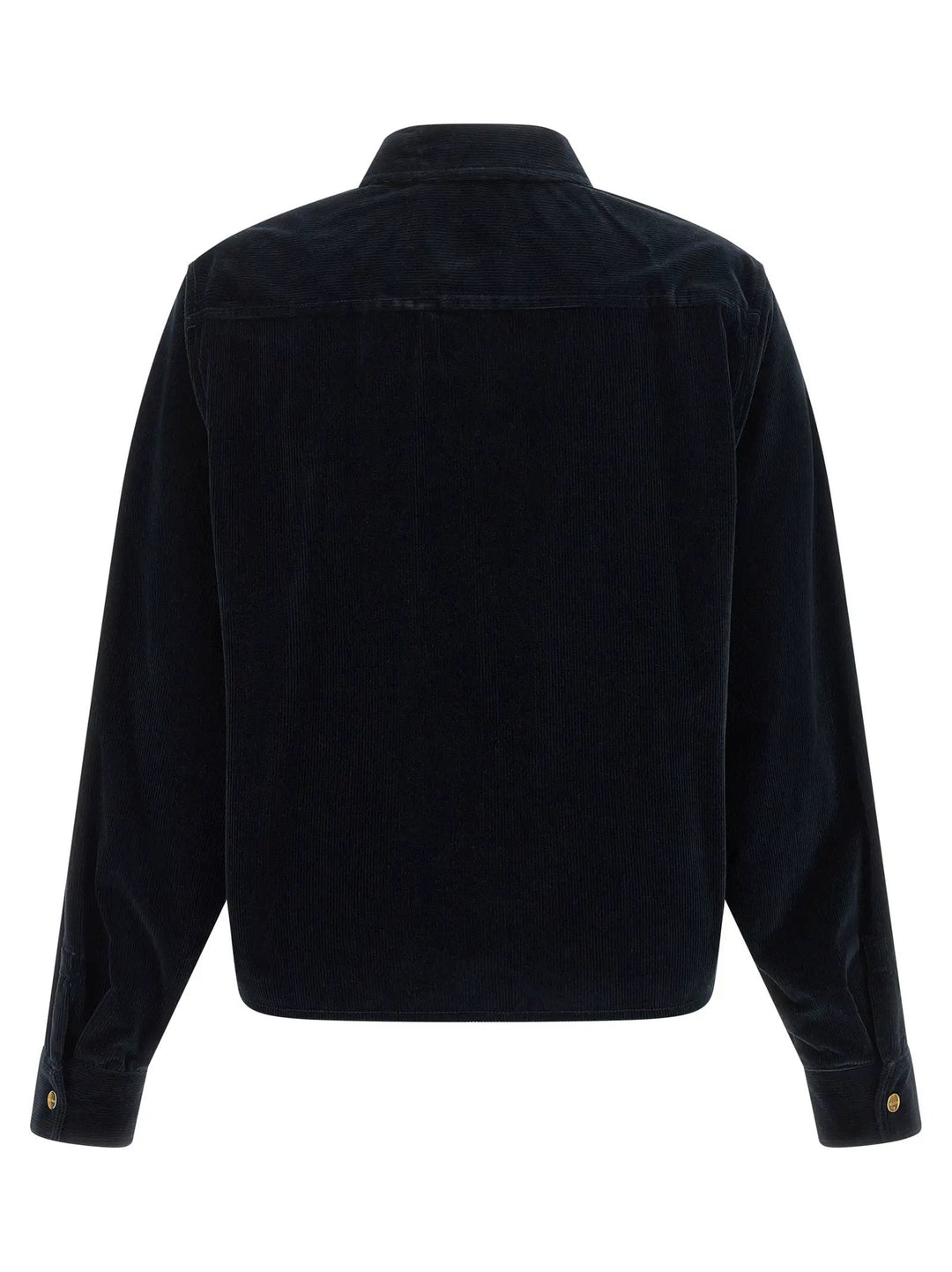 Max Mara Sample Sale | Max Mara Blue Cotton Full-Length Jacket - | Designer outlet