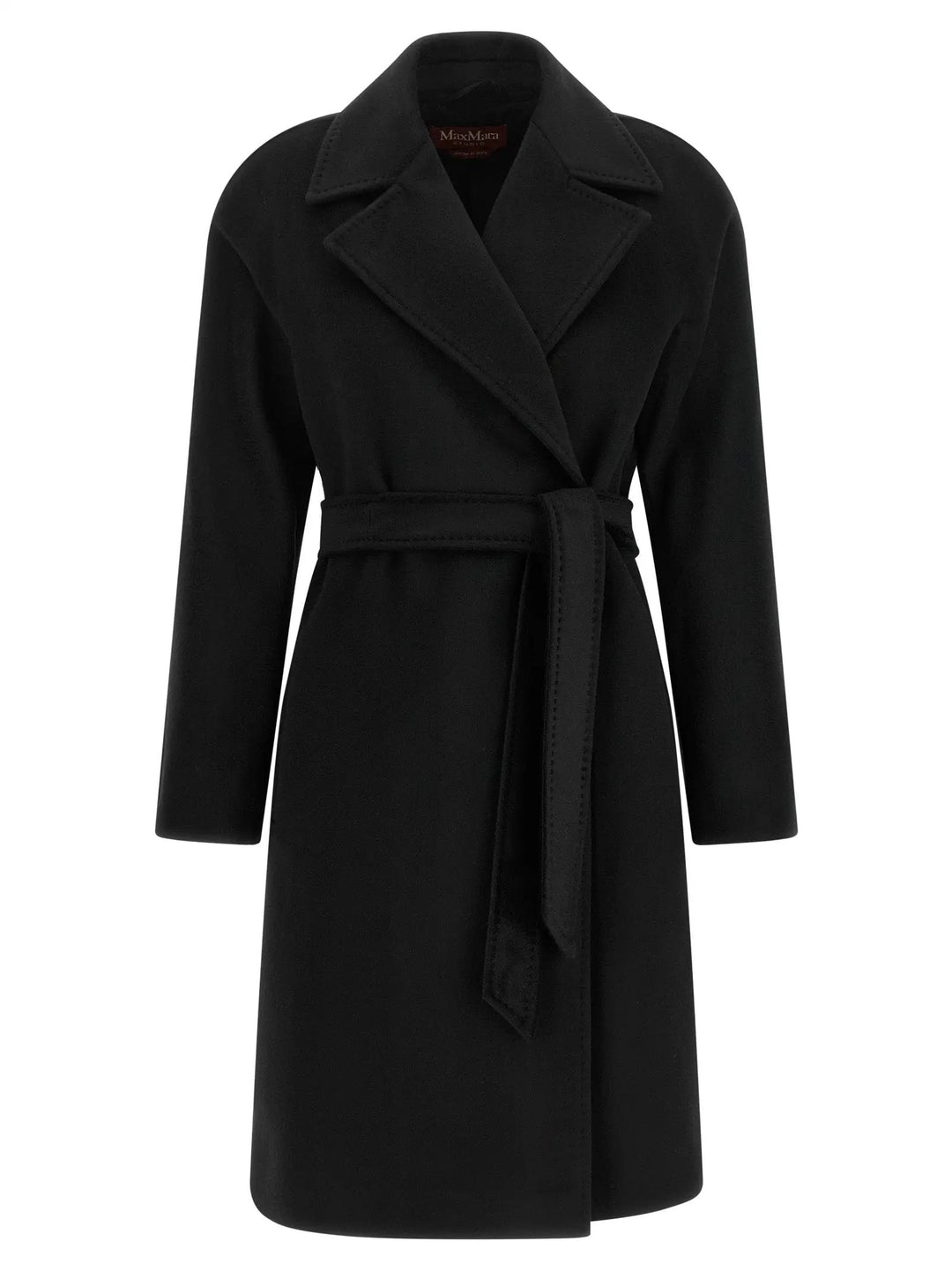 Max Mara Sample Sale | Max Mara Black Wool Coat - | Designer outlet