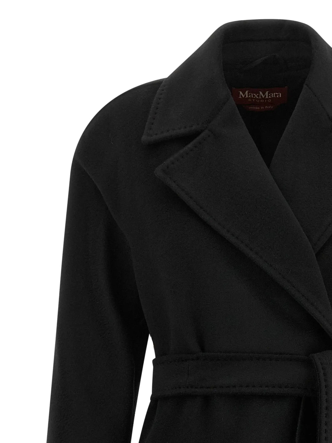 Max Mara Sample Sale | Max Mara Black Wool Coat - | Designer outlet