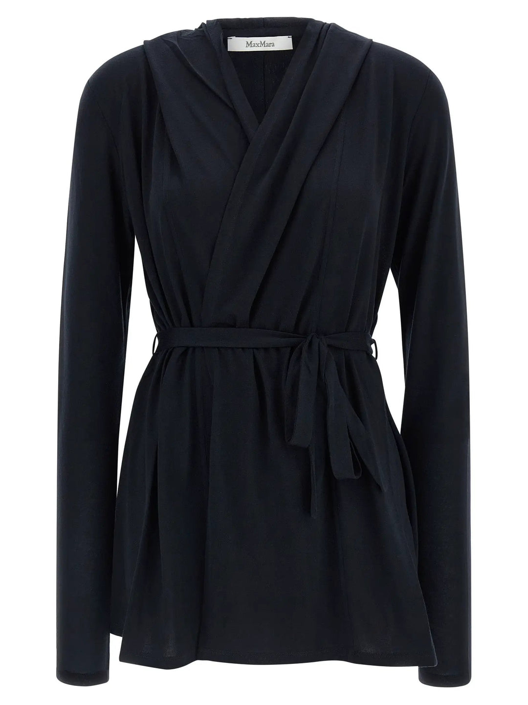 Max Mara Sample Sale | Max Mara Blue Lyocell Cardigan - | Designer outlet
