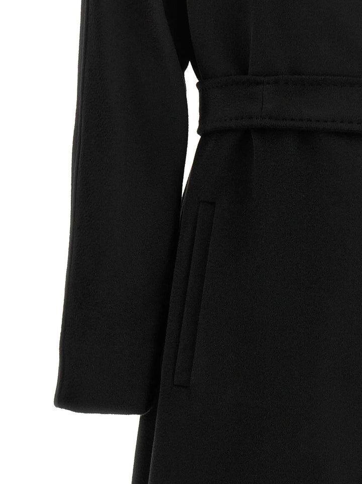 Max Mara Sample Sale | Max Mara Black Wool Coat - | Designer outlet