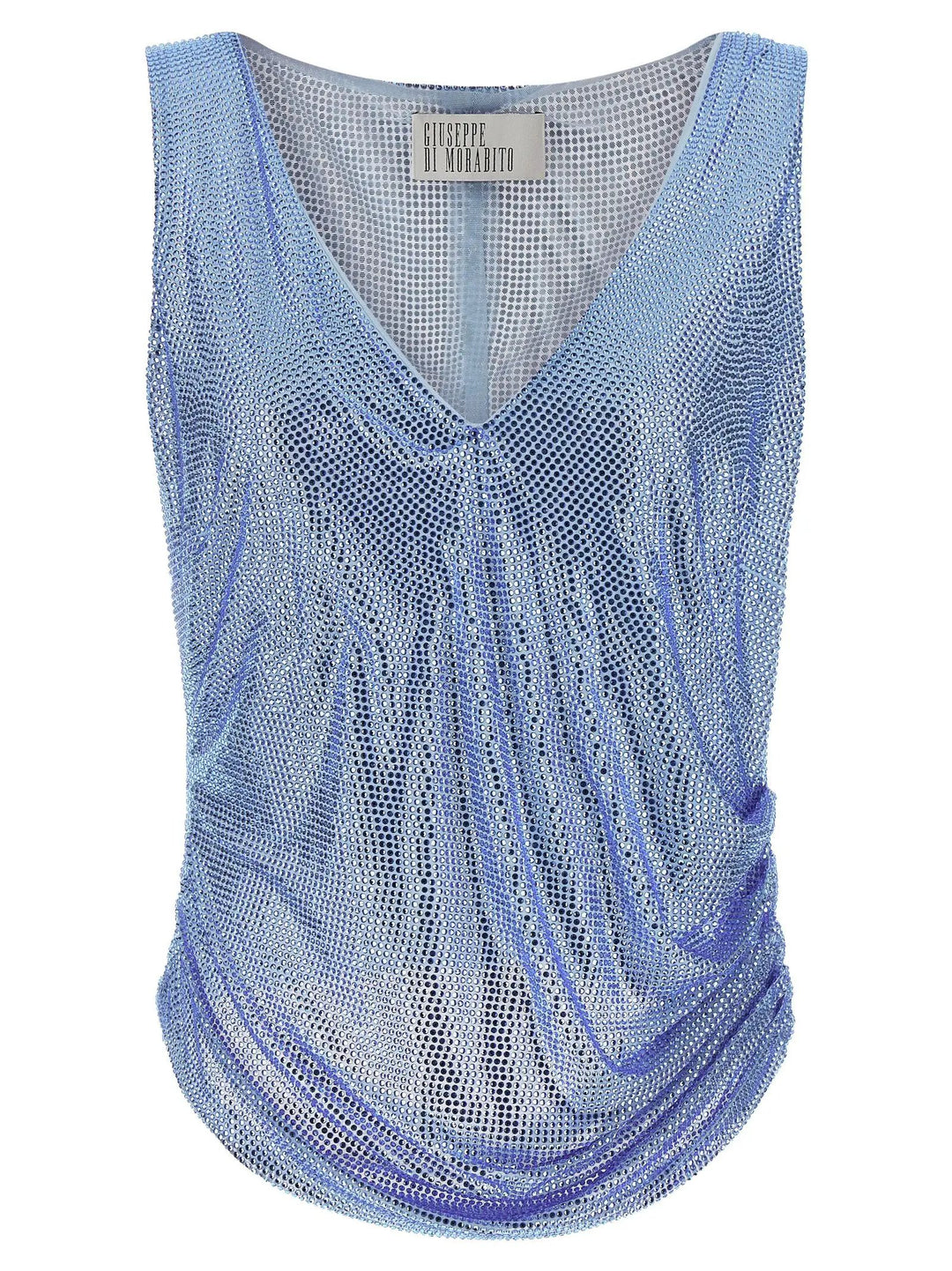 Giuseppe Di Morabito Sample Sale | Giuseppe Di Morabito Blue Polyamide Tank Tops - | Designer outlet