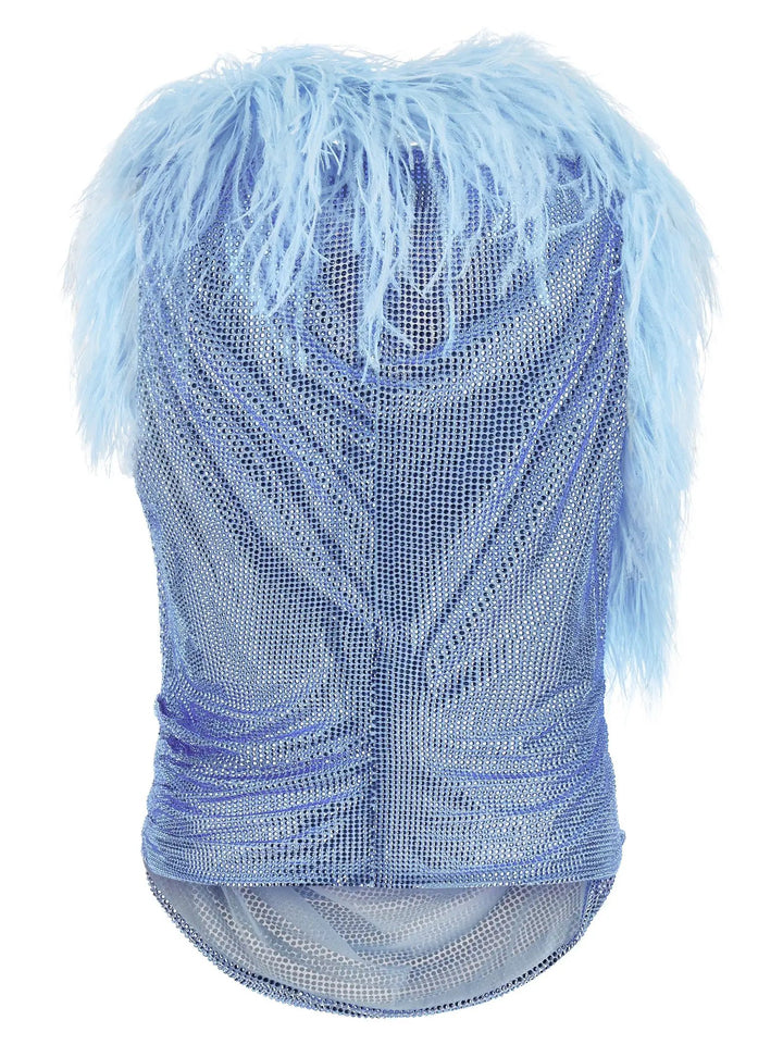 Giuseppe Di Morabito Sample Sale | Giuseppe Di Morabito Blue Polyamide Tank Tops - | Designer outlet