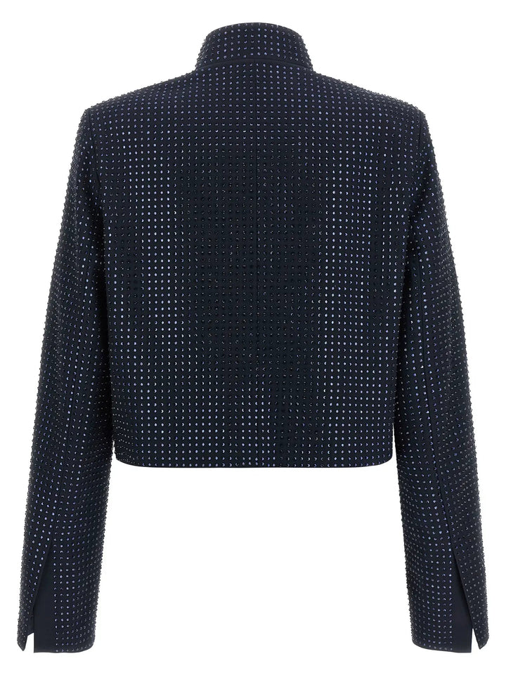 PINKO Sample Sale | PINKO Blue Polyester Full-Length Jacket - | Designer outlet
